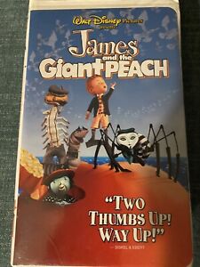 James and the Giant Peach (VHS, 1996)