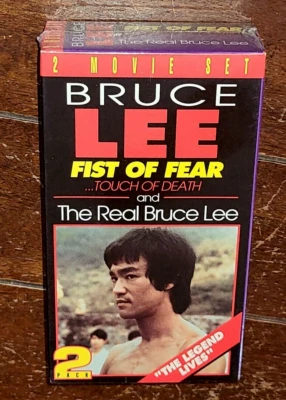 Fist of Fear... Touch of Death/Real Bruce Lee (2-VHS, 1998, Quality Video) - Image 1 of 2