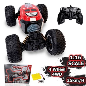 1/16 RC auto acrobazia bifacciale 4WD 2,4 Ghz telecomando fuori strada auto - Foto 1 di 5