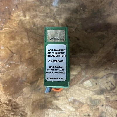 CR Magnetics Loop-Powered AC Current Transducer, CR4220-60 / 0-60AAC - Image 1 of 4
