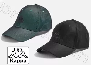 Kappa Negro/Verde Auténtico Unisex Strapback Gorras Sombreros * NUEVO - Imagen 1 de 7