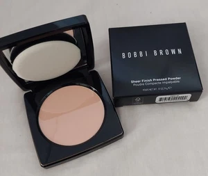 Bobbi Brown Sheer Finish Pressed Powder Sunny Beige full size new in box - Picture 1 of 3