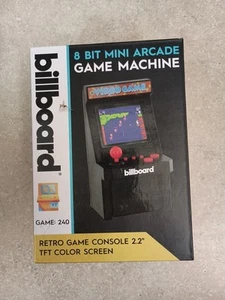 Billboard 8-Bit Mini Arcade Spielautomat Retro Spiel 240 - 2,2" TFT Farbbildschirm! - Bild 1 von 5