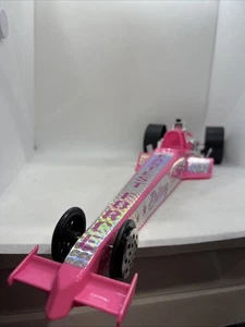 MAIN LINE 2009 BRITTANY FORCE PINK DRAGSTER PLASTIC 21" JOHN FORCE INCOMPLETE - Picture 1 of 13