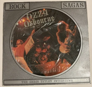 OZZY OSBOURNE Import Interview Pic Disc LP 1988 FREE SHIP! Randy Rhoads Sabbath - Picture 1 of 4