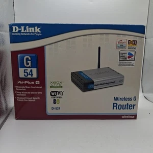 D-Link DI-524 54 Mbps Wireless G 4-Port 10/100 Router (DI-524) - Picture 1 of 7