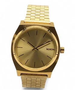 NIXON Time Teller Gold A045 511-00 Watch Authentic Men 6854 - Picture 1 of 8