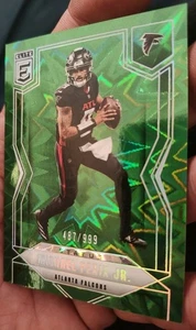 487/999.   2025 Panini Donruss Elite Michal Penix Jr Status Green Explosion #71 - Picture 1 of 3