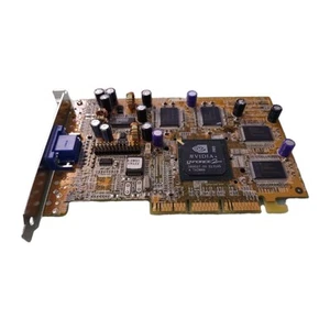 *SALE* ASUS AGP-V7700/32M (TVR) 32M DELUXE AGP VGA CARD NO FAN VGA ONLY MXB148 - Picture 1 of 5