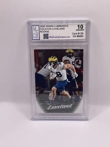 2025 Panini Luminance Colston Loveland Rookie Graded MGCo. Gem Mint 10 - Picture 1 of 1
