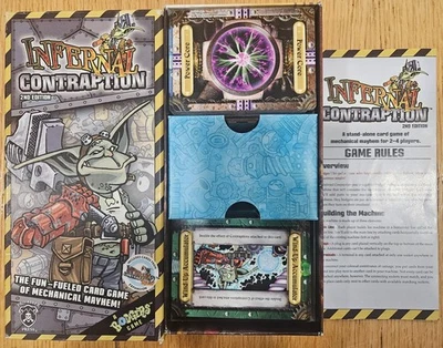 Privateer Press Cardgame Infernal Contraption (2nd Ed) Boxed Game 2 - 4 Players - Image 1 of 2