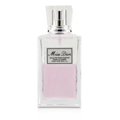 Aceite corporal Christian Dior Miss Dior rosa fresca para damas 3,4 oz baño y cuerpo Foto 1 de 3