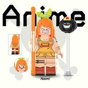 Anime One Piece Nami Fanatical Operation Custom Minifigure 2 inch gift - Picture 1 of 1
