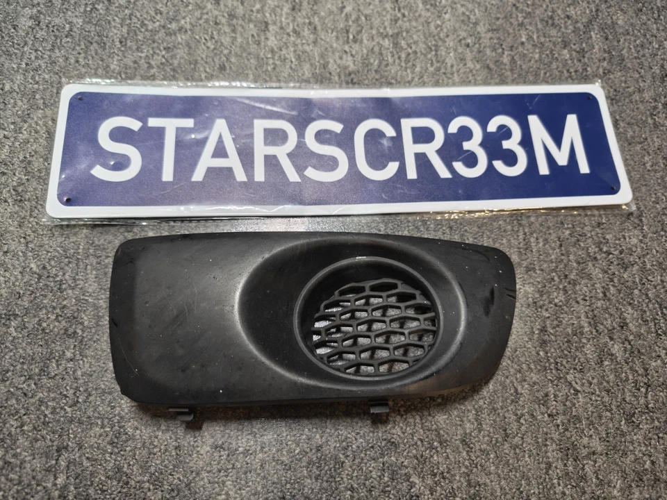 Cubierta de luz antiniebla del lado del conductor para Subaru Impreza 1998-2001 moldura de parachoques LH GC Foto 1 de 4