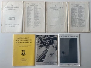 Vintage Mountaineering Booklet Collection : American Alpine + Kinnikinick 72-73 - Picture 1 of 2