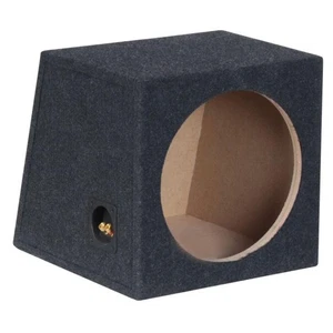 Geschlossenes Leergehäuse 30cm Subwoofer 30L Schräge Rückwand Kompakt - Bild 1 von 4