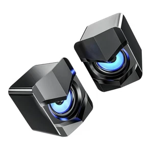 2 szt. Mini głośniki Biuro Telefon Soundboxy Głośniki zasilane przez USB - Zdjęcie 1 z 12