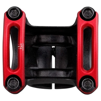 SPANK SPLIT 35 Stem 40mm Red Aluminum | Ultra-Short Stack Height And True 0-Deg - Image 1 of 3