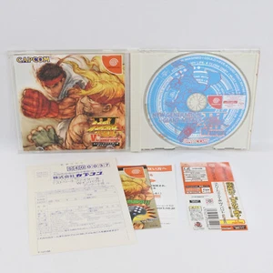 Dreamcast STREET FIGHTER III 3 W IMPACT Spine * 2192 Sega dc - Picture 1 of 5
