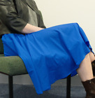 Royal Blue Flowy Skirt