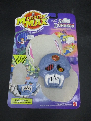 1992 Mighty Max Escapes from Skull Dungeon Playset with Card (Missing Dr. Gore) Cover