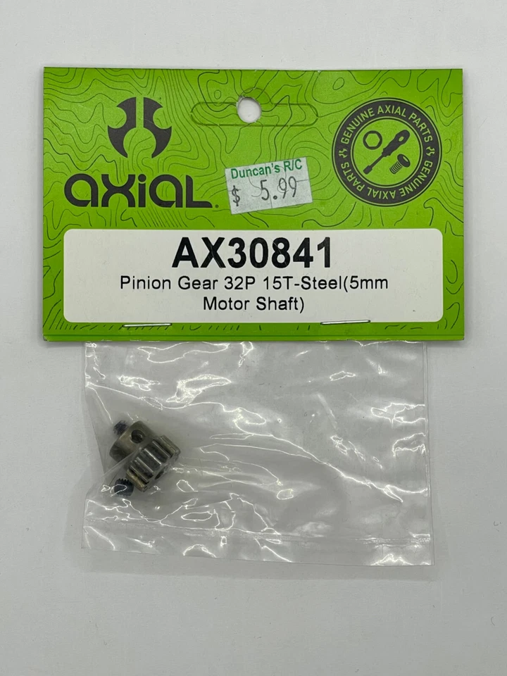 AX30841 Pinion Gear 32P 15T-Steel - Image 1 of 1