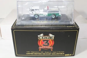 CODE 3 COLLECTIBLES Hagerstown, MD. Fire Dept. Mack C Pumper Engine 3 - Picture 1 of 3