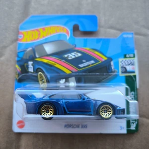 Hot Wheels (NAKED, NO PRINT ERROR) 2022 PORSCHE 935 BLUE RETRO RACERS 8/10 - Picture 1 of 1