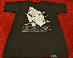 Die For Mine, "Prayer Hands", T-shirt, Size Medium, Black - NEW - Bild 1 von 4