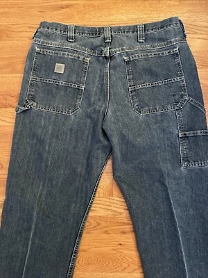Jeans Lee Carpenter de Colección 38x30 Pierna Recta Sueltos Patinador Remachado (3A) Foto 1 de 4