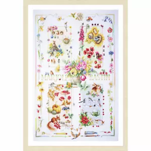Lanarte Counted Cross Stitch Kit: Four Seasons - Picture 1 of 1