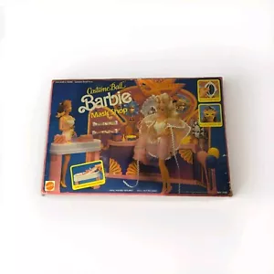 Vintage Mattel 1991 Costume Ball Barbie Mask Shop Play Set Complete #7222 NRFB - Picture 1 of 3