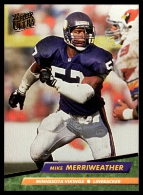 1992 Ultra Mike Merriweather Minnesota Vikings #239 - Image 1 of 2
