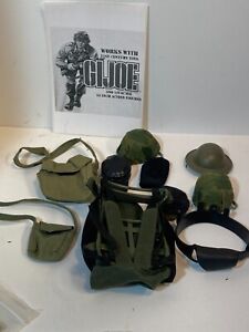 GI JOE 21st Century lot helmets backpacks sacks hats 12" ACTION FIGURE SCALE 1:6