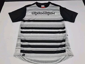 Troy Lee Designs Racing T Shirt Mens Small Short Sleeve Side Pocket Zip #5648 - Picture 1 of 9