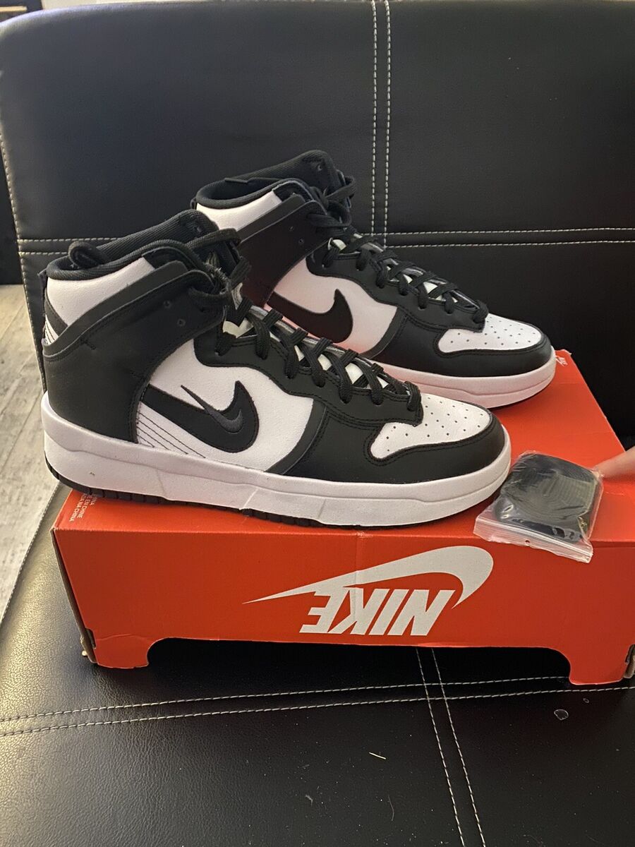 Nike Dunk Up High White Black W for sale | eBay Nike Dunk Up High White Black W for sale | eBay