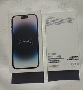 Apple A2650 iPhone 14 Pro Space Black 128GB, Empty Box ONLY - Zdjęcie 1 z 2