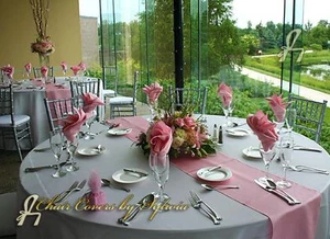 37 + Colors 10/20 12 "X 108" Satin Table Runner Wedding Party Decor Decoration - Picture 1 of 37
