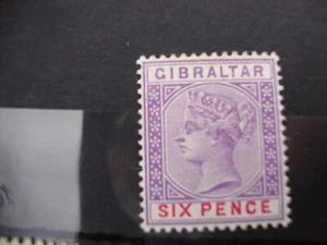 GIBRALTER STAMPS Q.Vic - Picture 1 of 1