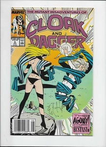 Marvel Comics Umhang und Dolch #6 3. Serie 1988 HANDSIGNIERT von ED HANNIGAN - Bild 1 von 3
