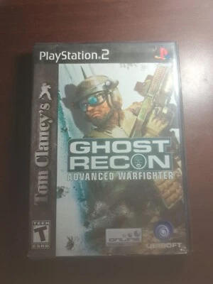 Tom Clancy's Ghost Recon Advanced Warfighter Playstation 2 PS2 No Manual - Image 1 of 4
