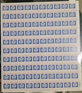 US #O143, 1¢ Official, Complete sheet of 100, NH, VF, Scott $25.00+ - Picture 1 of 2