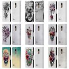 OFFICIAL RIZA PEKER SKULLS 6 LEATHER BOOK WALLET CASE COVER FOR LG PHONES 1