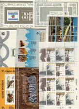 ISRAELE LOTTO DI 16 FOGLIETTI E 3 LIBRETTI GOMMA INTEGRA MNH**