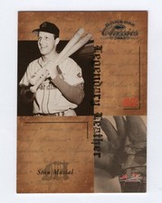 2004 (CARDINALS) Donruss Classics Legendary Leather #11 Stan Musial 094/100