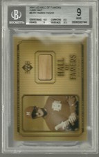 2001 Upper Deck Hall of Famers Game Bat #BRY Robin Yount BGS 9 9.5 MINT Brewers