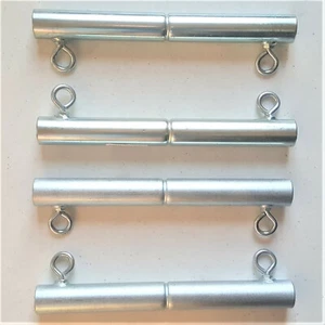 4pc 2 Way Joiner Fitting Pipe Connector Canopy Patio Carport (FWFC) 1 5/8" pipe - Picture 1 of 3