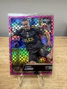 2023 Topps Chrome MLS - Pink X-Fractor #73 Aaron Long - Picture 1 of 1
