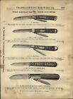 1910s Paper Ad 6 Pg Boker American Tree Brand Jack Knives Knife Spear Clip Stag