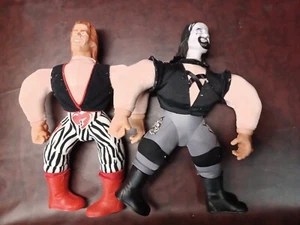 Jakks Pacific WWF WWE Undertaker Bone Crunchin Buddies 1998 Wrestling Plush Toy - Picture 1 of 4